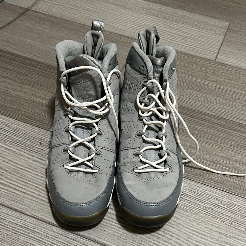 Gray High-Top Sneakers
